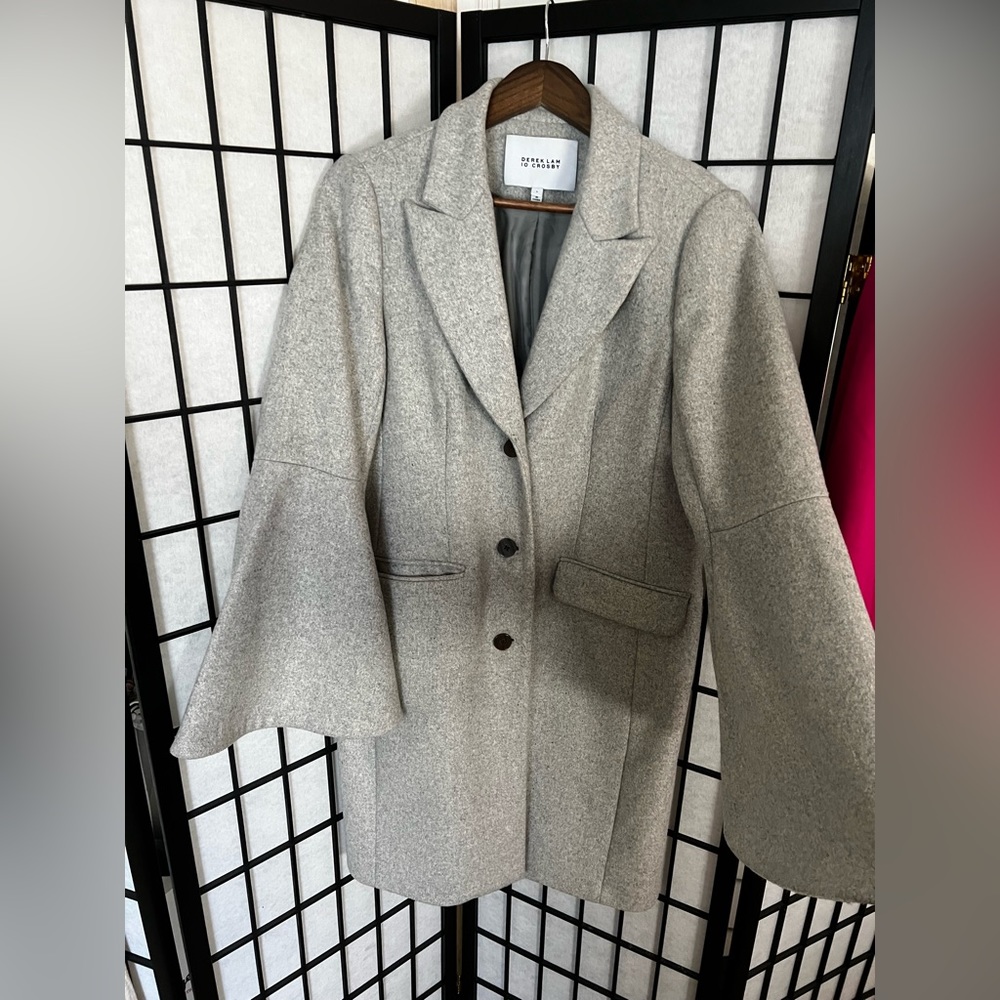 Derek Lam 10 Crosby | Bell Sleeve Coat 8